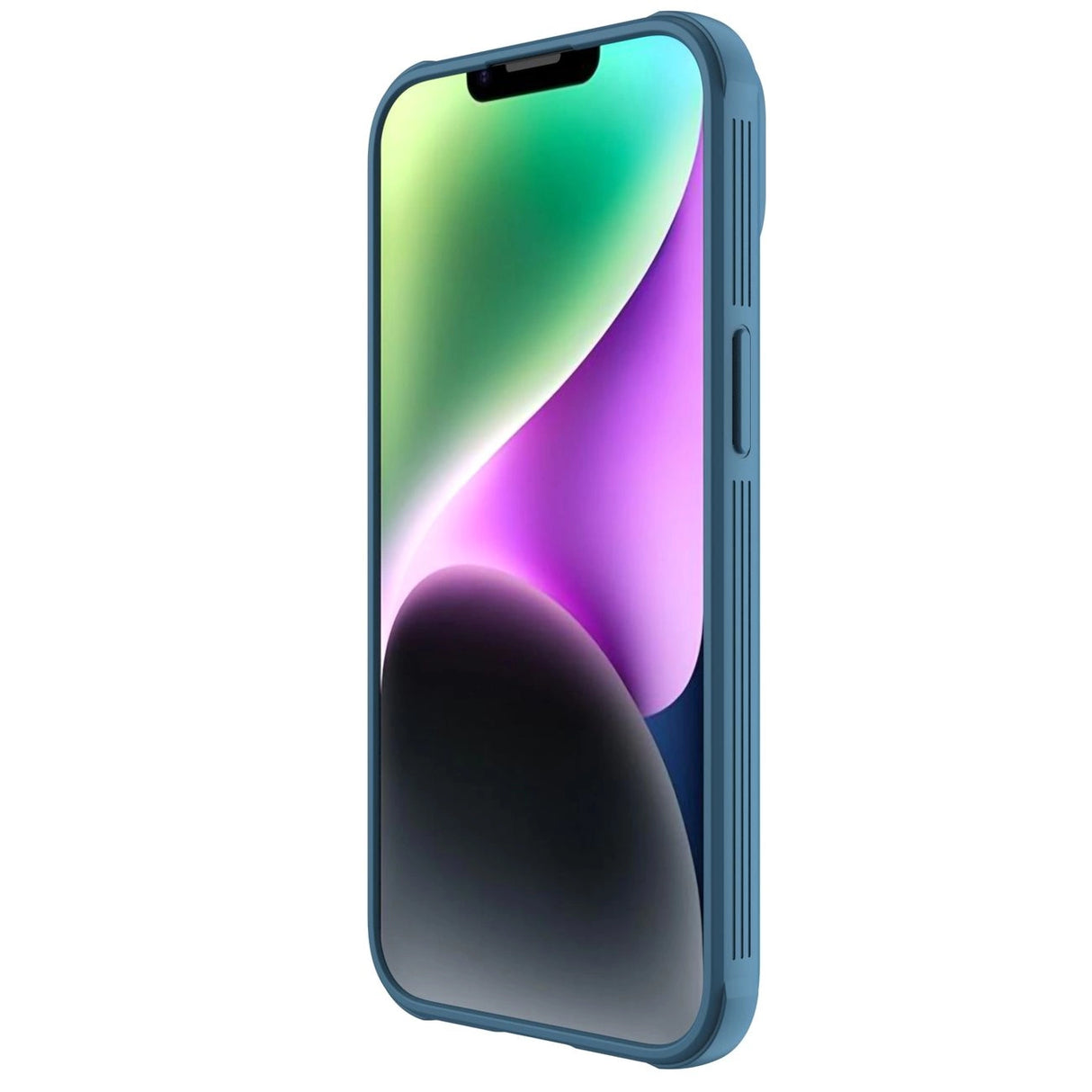 Nillkin CamShield Pro Case iPhone 14 Plus Armored Cover Camera Protector Blå