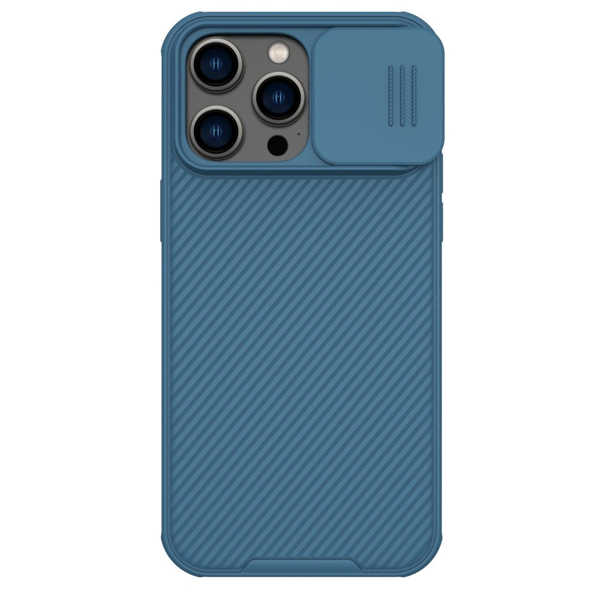 Nillkin CamShield Pro Case iPhone 14 Pro Max Armored Cover Camera Protector Blå