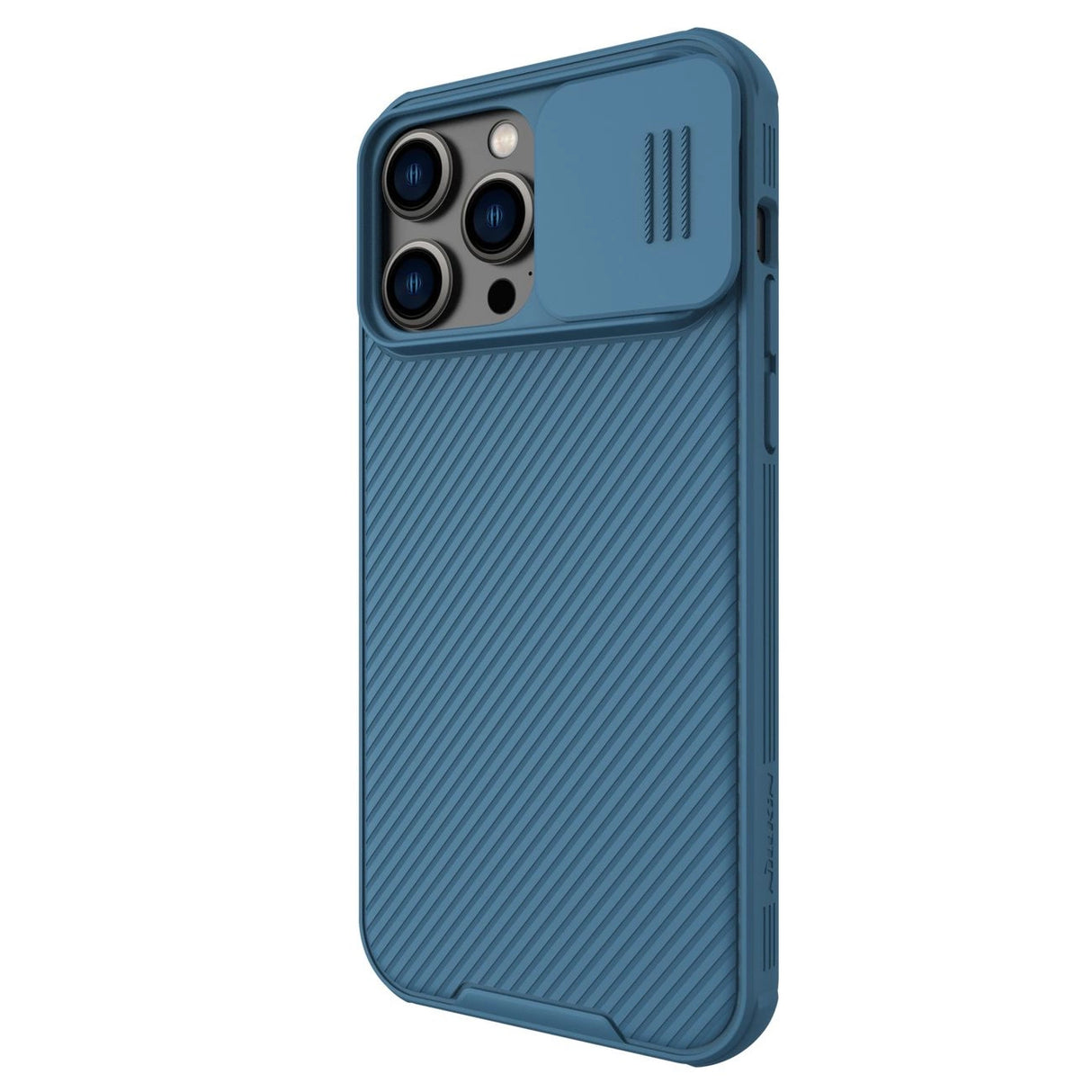 Nillkin CamShield Pro Case iPhone 14 Pro Max Armored Cover Camera Protector Blå