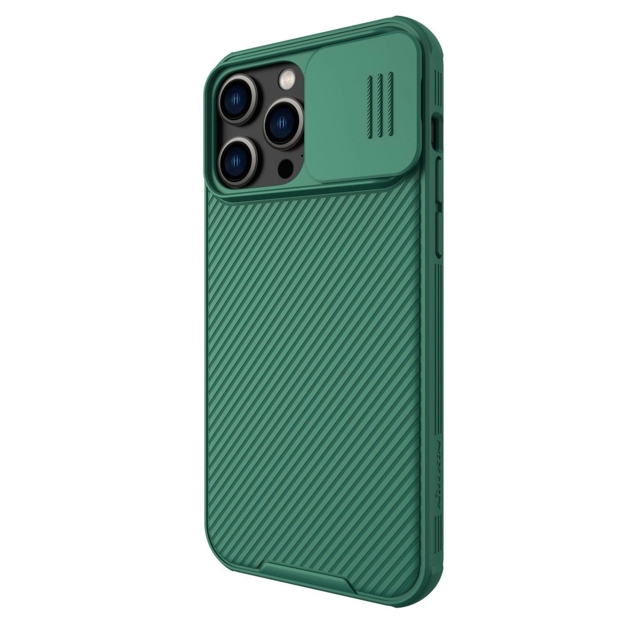 Nillkin CamShield Pro Case iPhone 14 Pro Max Armored Cover Camera Protector Grøn