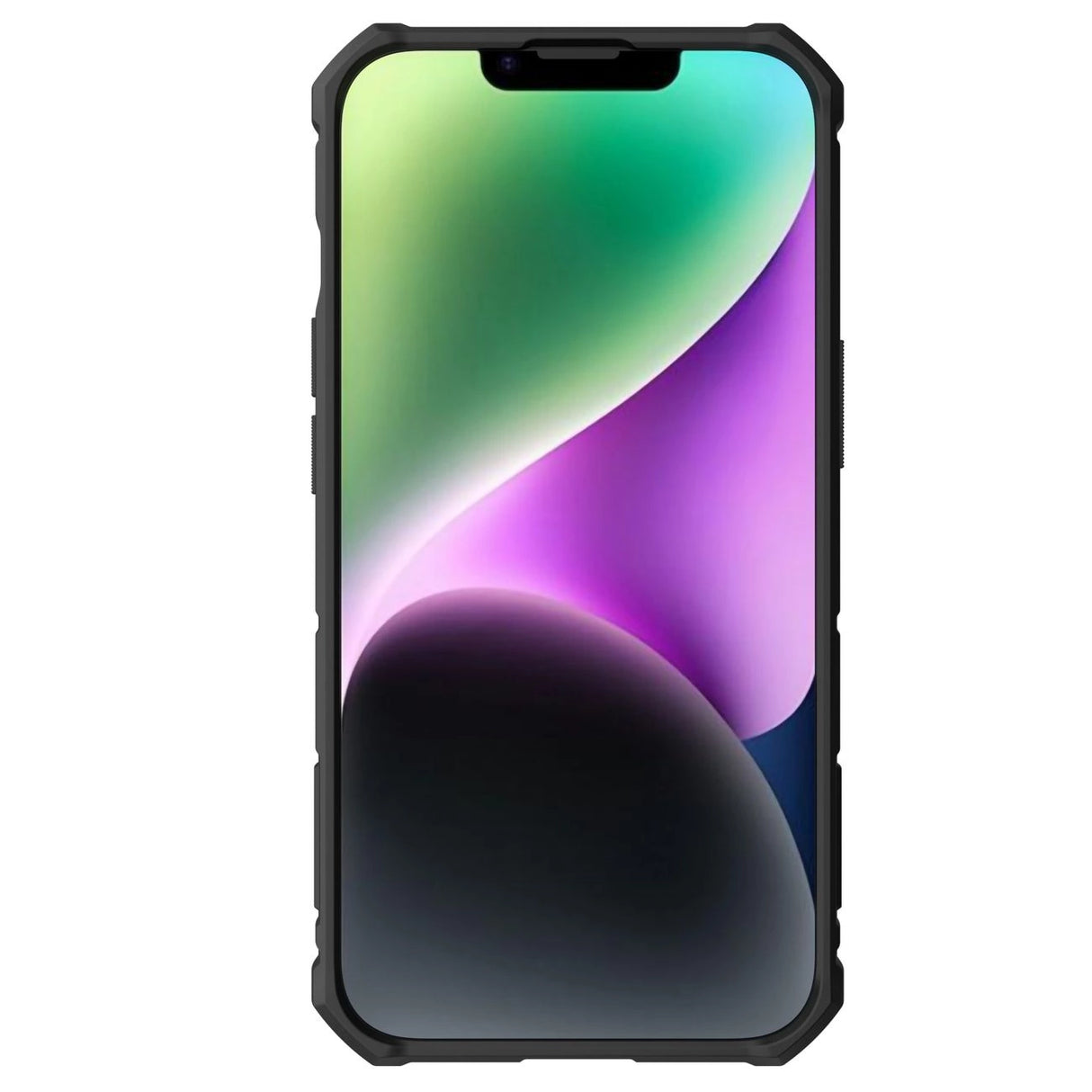 Nillkin CamShield Armor Pro Case iPhone 14 Plus case pansret cover med kamera cover ring stand sort
