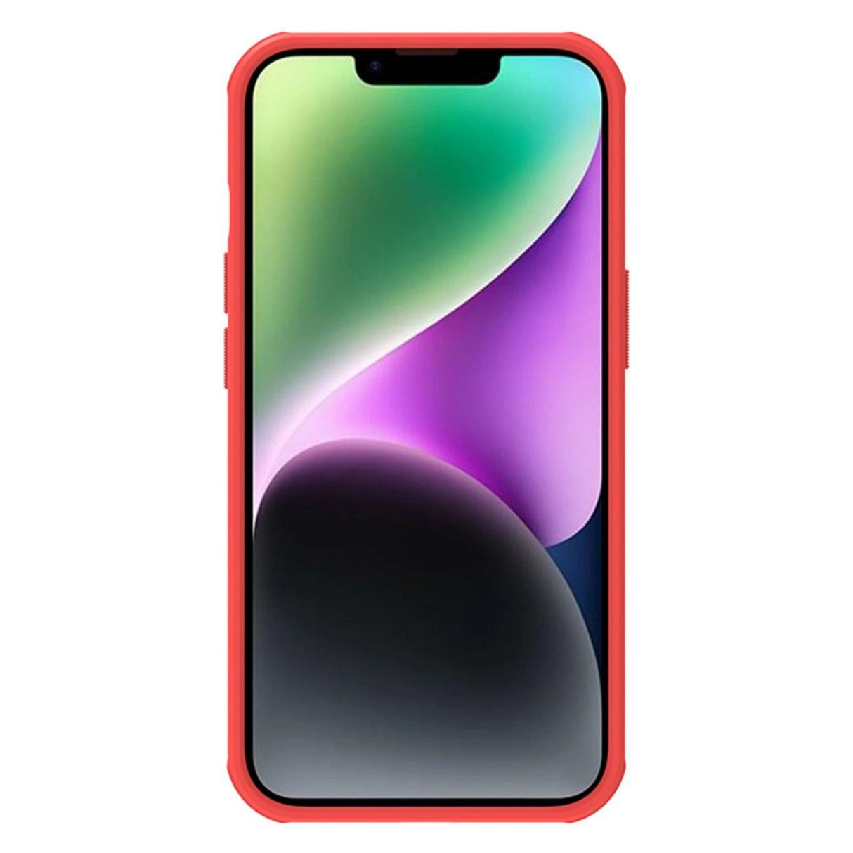 Nillkin Super Frosted Shield Pro-hylster til iPhone 14 Plus, bagdæksel, rød