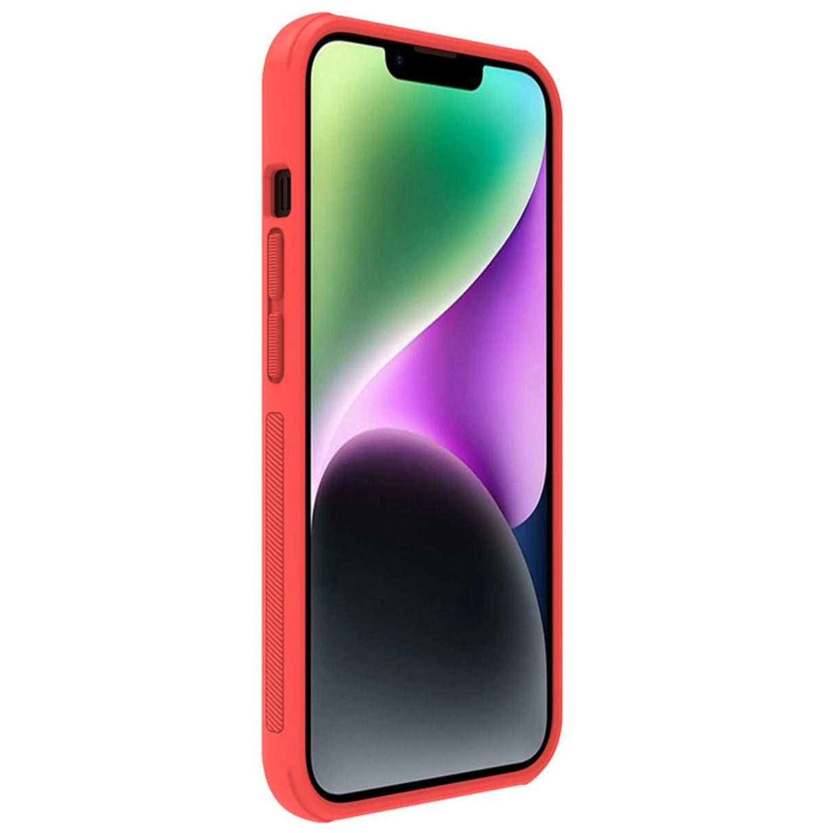 Nillkin Super Frosted Shield Pro-hylster til iPhone 14 Plus, bagdæksel, rød