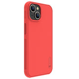 Nillkin Super Frosted Shield Pro-hylster til iPhone 14 Plus, bagdæksel, rød