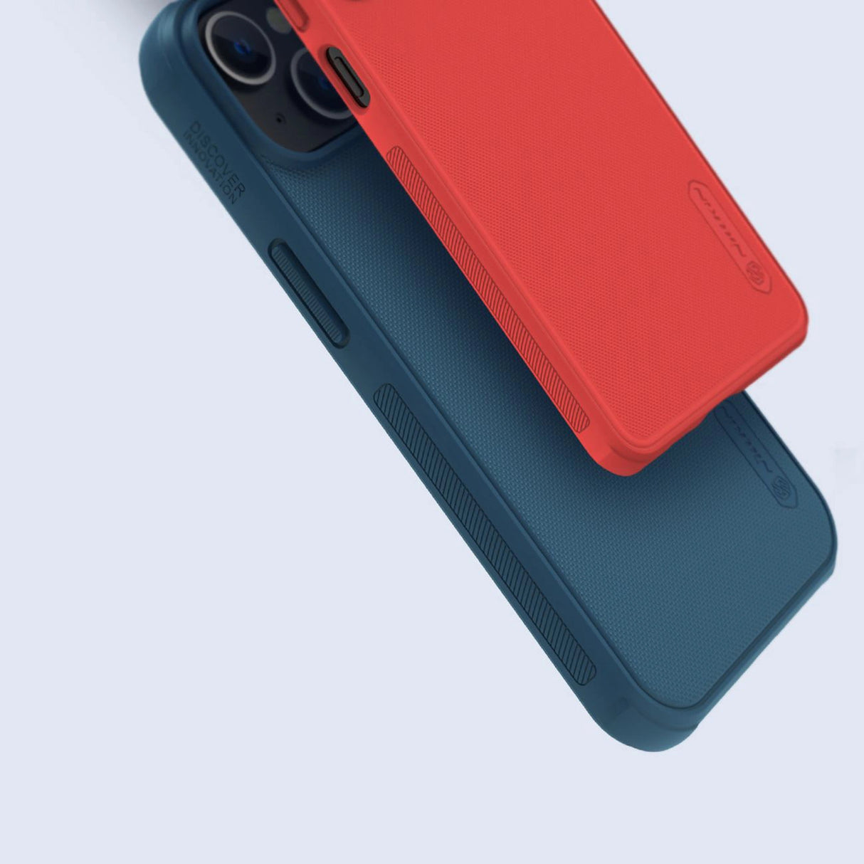 Nillkin Super Frosted Shield Pro-hylster til iPhone 14 Plus bagdæk grøn