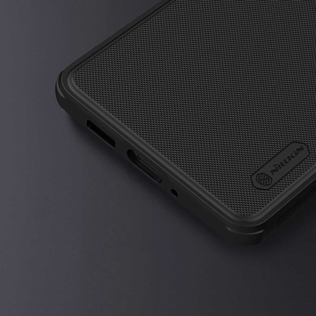 Nillkin Super Frosted Shield Pro-hylster til iPhone 14 Plus bagdæk grøn