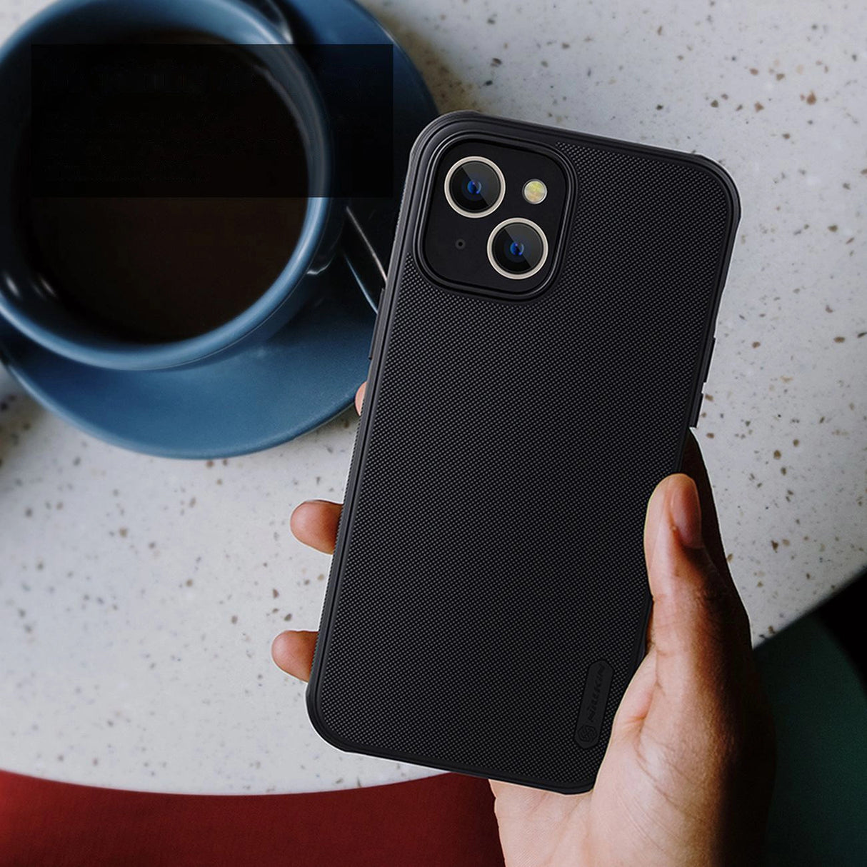 Nillkin Super Frosted Shield Pro Magnetisk Case til iPhone 14 Plus med MagSafe magnetisk sort