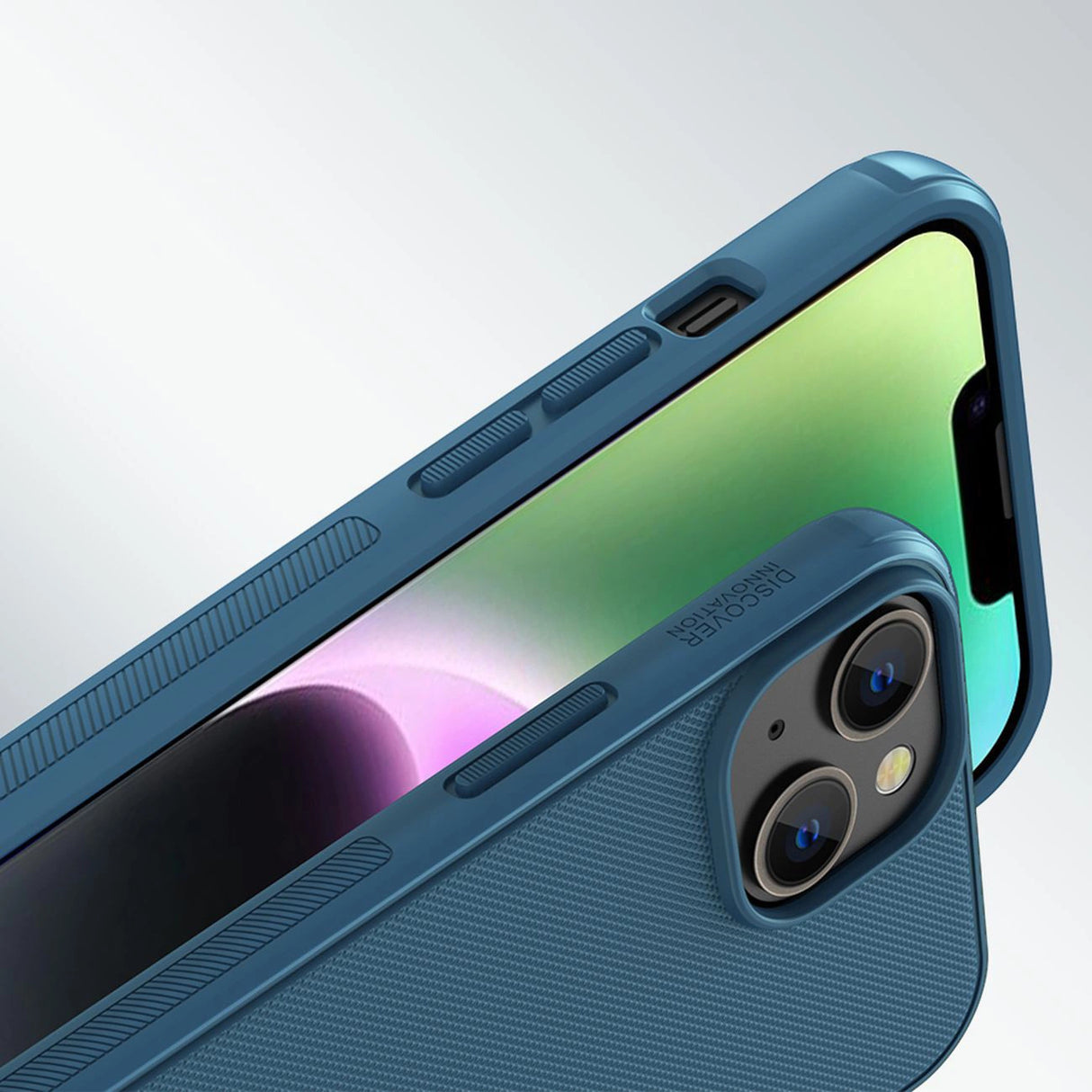Nillkin Super Frosted Shield Pro Magnetisk Case til iPhone 14 Plus med MagSafe magnetisk blå