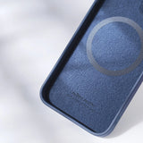 Nillkin CamShield Magnetisk Silicone Case iPhone 14 Plus Magnetisk MagSafe Cover med Kamera Beskytter Sort
