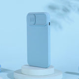 Nillkin CamShield Magnetisk Silicone Case iPhone 14 Plus Magnetisk MagSafe Cover med Kamera Beskytter Sort