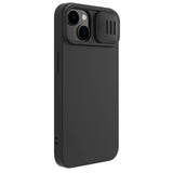Nillkin CamShield Magnetisk Silicone Case iPhone 14 Plus Magnetisk MagSafe Cover med Kamera Beskytter Sort