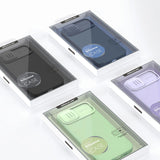 Nillkin CamShield Magnetisk Silicone Case iPhone 14 Plus Magnetisk MagSafe Cover med Kamera Beskytter Sort