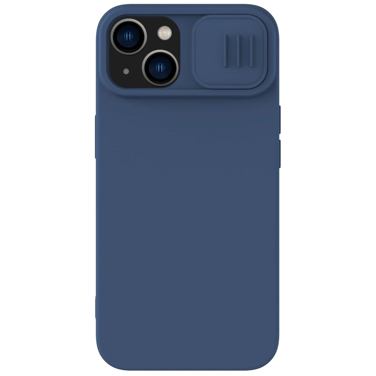 Nillkin CamShield Magnetisk Silicone Case iPhone 14 Plus Magnetisk MagSafe Cover med Kamera Beskytter Blå