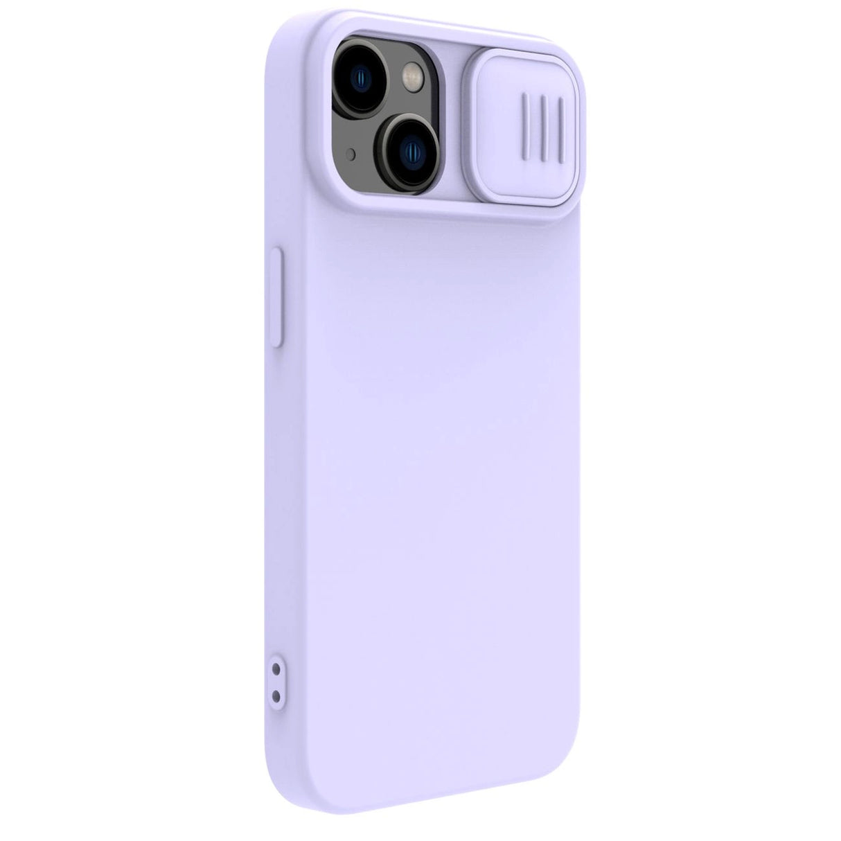 Nillkin CamShield Magnetisk Silicone Case iPhone 14 Plus Magnetisk MagSafe Camera Cover Purple