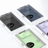 Nillkin CamShield Magnetisk Silicone Case iPhone 14 Pro Max Magnetisk MagSafe Cover med Kamera Beskytter Blå