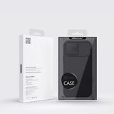 Nillkin CamShield Magnetisk Silicone Case iPhone 14 Pro Max Magnetisk MagSafe Cover med Kamera Beskytter Blå