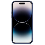 Nillkin CamShield Magnetisk Silicone Case iPhone 14 Pro Max Magnetisk MagSafe Cover med Kamera Beskytter Blå