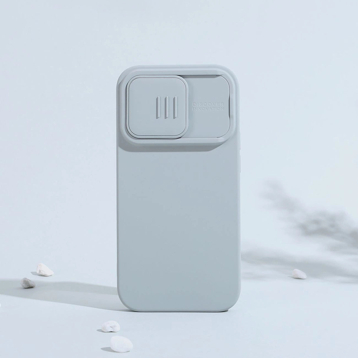 Nillkin CamShield Magnetisk Silicone Case iPhone 14 Pro Max Magnetisk MagSafe Cover med Kamera Beskytter Blå