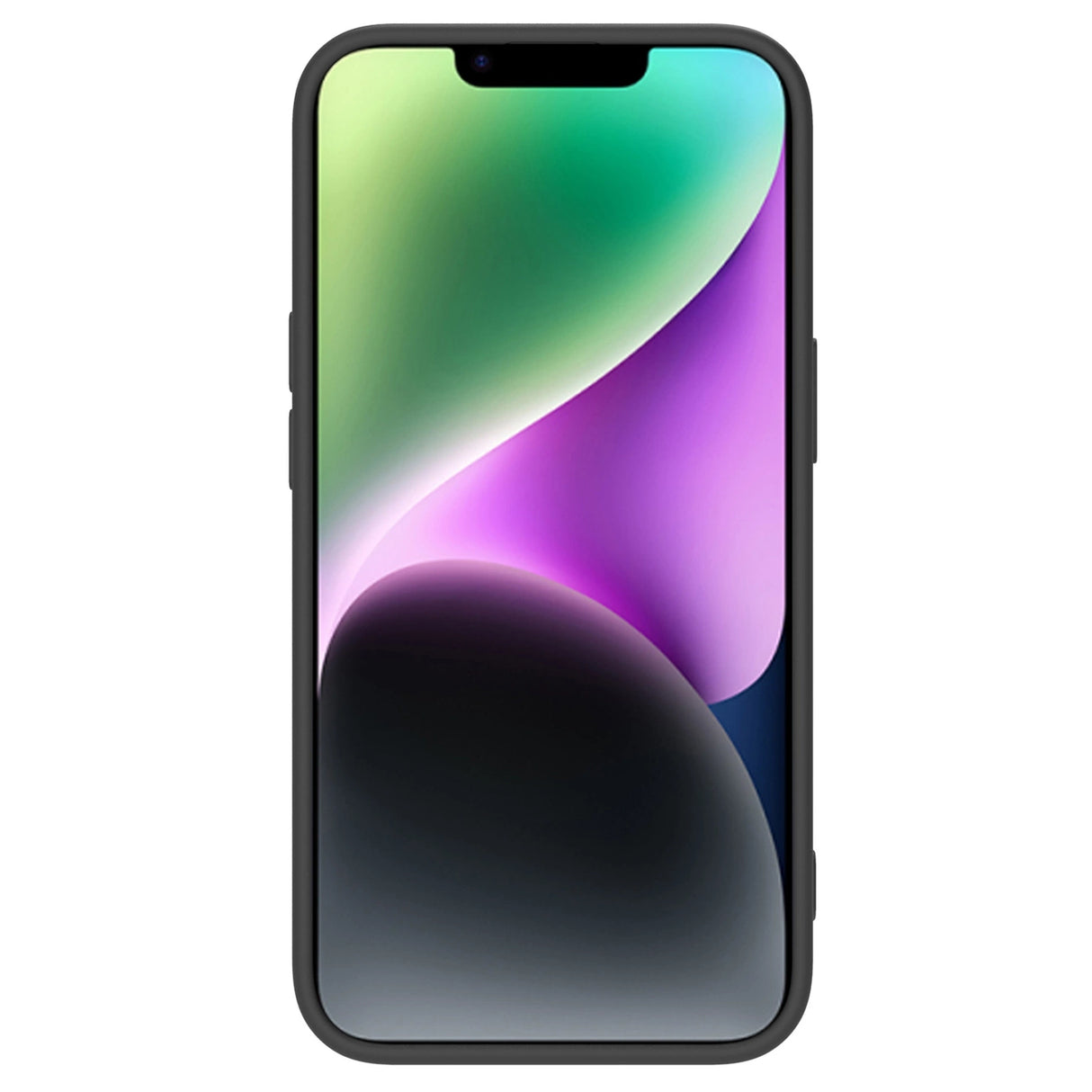 Nillkin CamShield Silky Silicone Case iPhone 14 Case med kamera beskytter sort