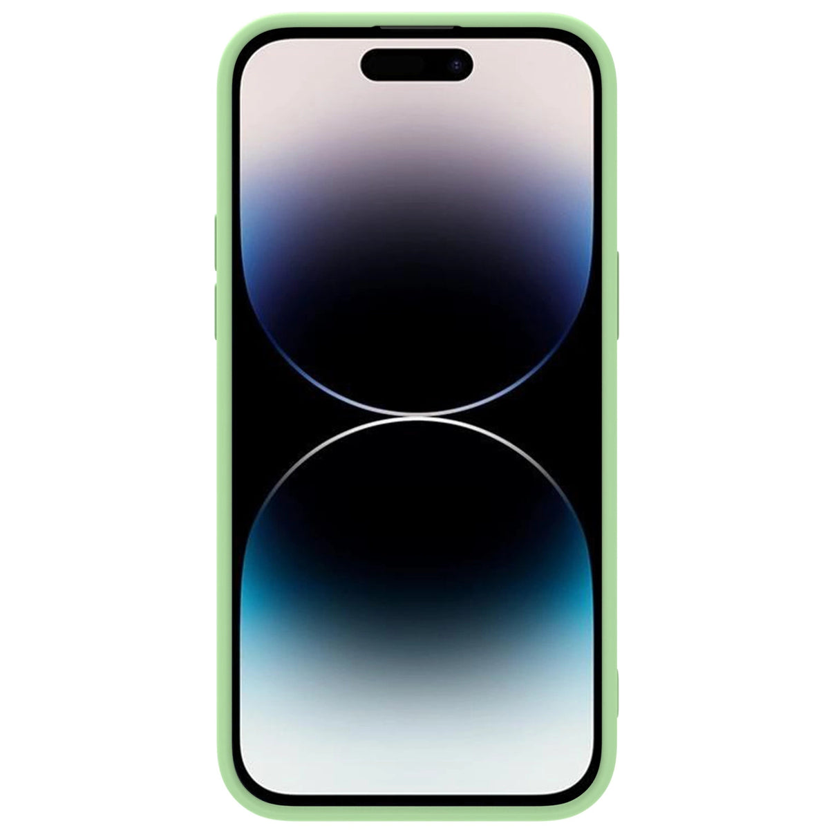 Nillkin CamShield Silky Silicone Case iPhone 14 Pro case med kamera cover grøn