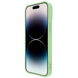Nillkin CamShield Silky Silicone Case iPhone 14 Pro case med kamera cover grøn