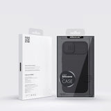 Nillkin CamShield Silky Silicone Case iPhone 14 Plus Case med kamera beskytter Blå