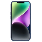 Nillkin CamShield Silky Silicone Case iPhone 14 Plus Case med kamera beskytter Blå