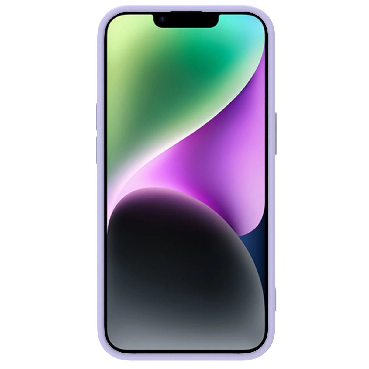 Nillkin CamShield Silky Silicone Case iPhone 14 Plus Case med kamera beskytter Purple