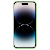 Nillkin CamShield Silky Silicone Case iPhone 14 Pro Max-hylster med kameraomslag grønt
