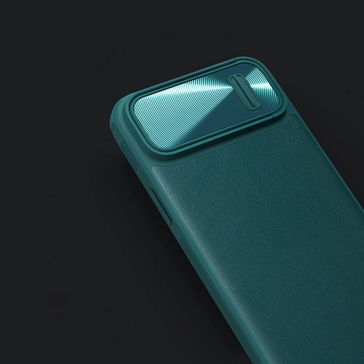 Nillkin CamShield Leather S Case iPhone 14 case cover med kamera cover sort