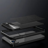 Nillkin CamShield Leather S Case iPhone 14 case cover med kamera cover grøn