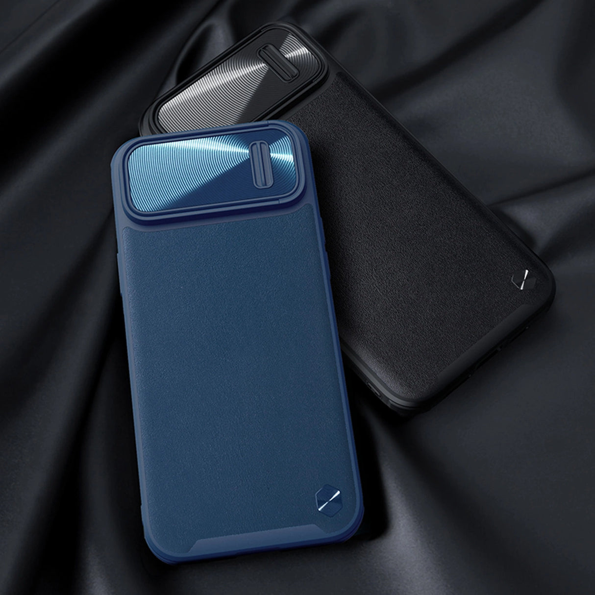Nillkin CamShield Leather S Case iPhone 14 case cover med kamera cover grøn