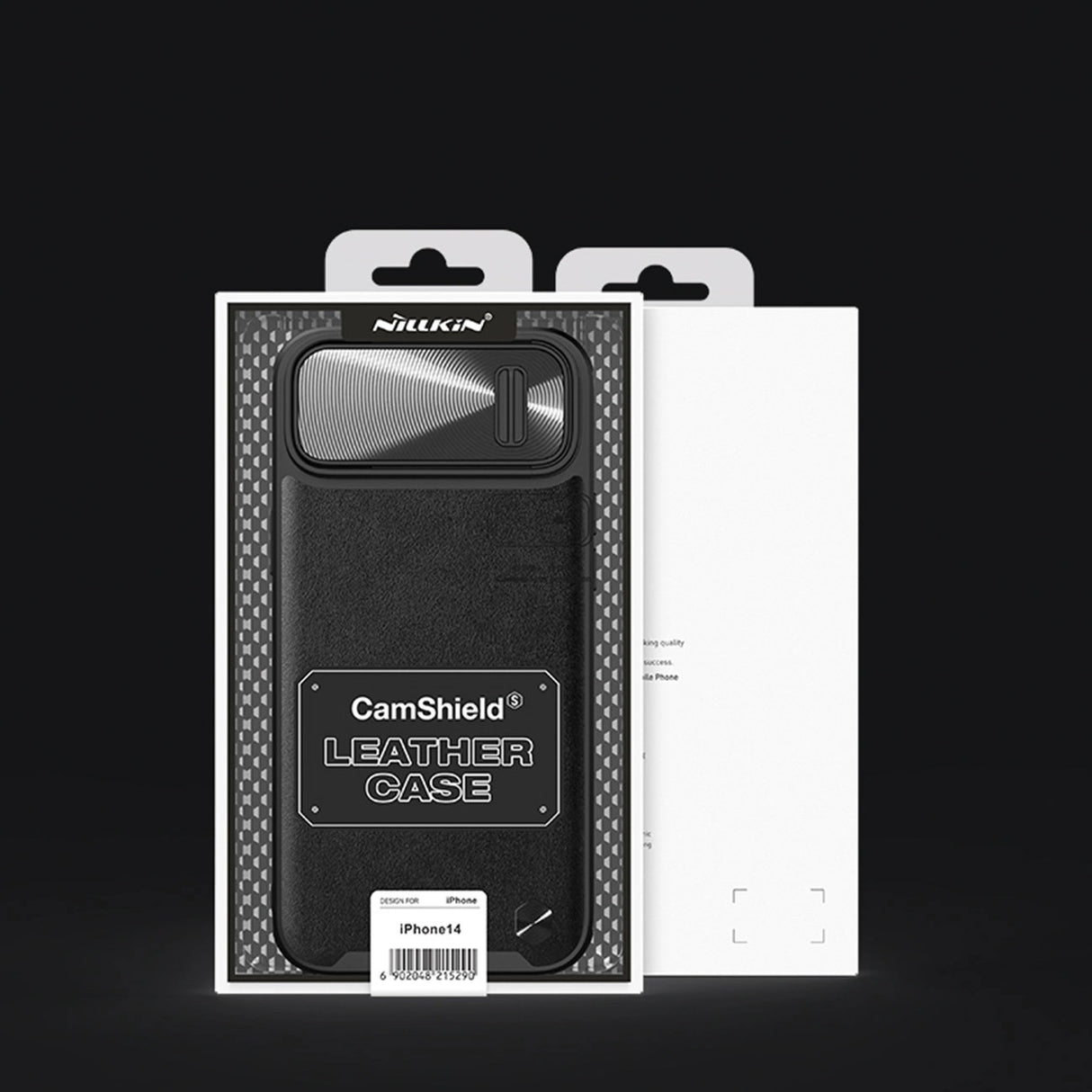 Nillkin CamShield Leather S Case iPhone 14 case cover med kamera cover grøn