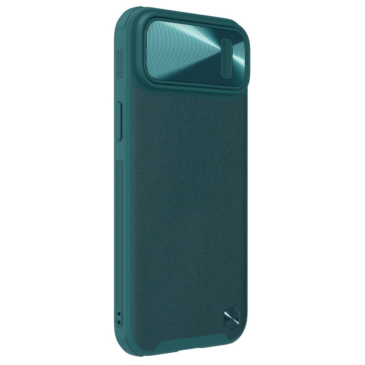 Nillkin CamShield Leather S Case iPhone 14 case cover med kamera cover grøn