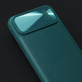 Nillkin CamShield Leather S Case iPhone 14 case cover med kamera cover grøn
