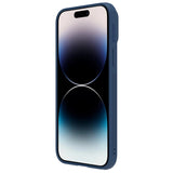 Nillkin CamShield Leather S Case iPhone 14 Pro case med kamera cover blå