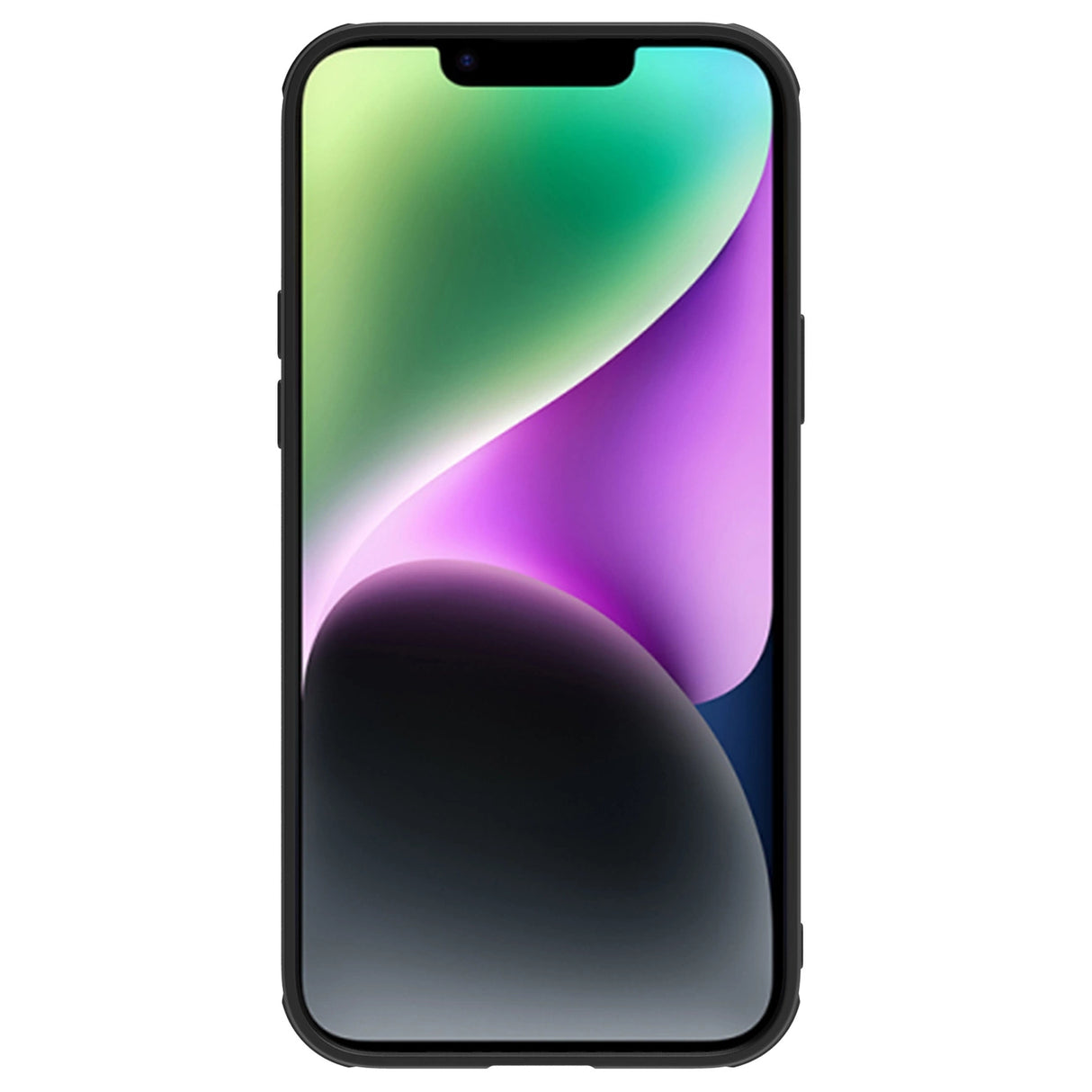 Nillkin CamShield Leather S Case iPhone 14 Plus case med kamera cover sort