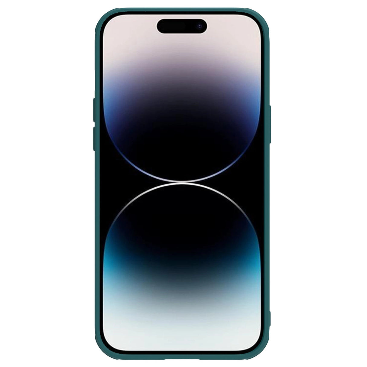 Nillkin CamShield Leather S Case iPhone 14 Pro Max-hylster med kameraomslag grønt