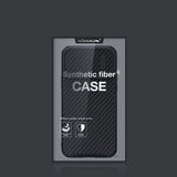 Nillkin Syntetisk Fiber S Case iPhone 14 Pro case med kamera cover, sort