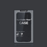 Nillkin Syntetisk Fiber S Case iPhone 14 Pro Max case med kamera cover, sort