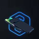Nillkin Textured S Case til iPhone 14, pansret cover med kamera cover, grøn