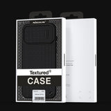 Nillkin Textured S Case iPhone 14 Pro pansret cover med kamera cover, sort