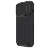 Nillkin Textured S Case iPhone 14 Pro pansret cover med kamera cover, sort