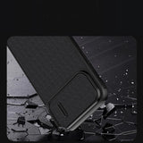 Nillkin Textured S Case iPhone 14 Plus pansret cover med kamera cover, sort