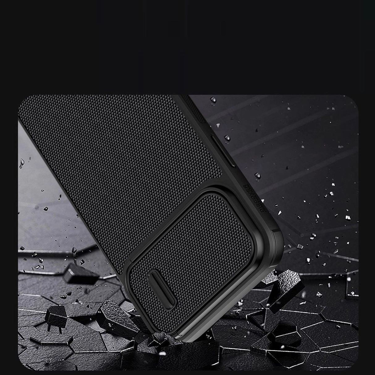 Nillkin Textured S Case iPhone 14 Pro Max med kamera dæk sort