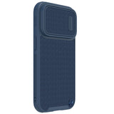Nillkin Textured S Case iPhone 14 Pro Max pansret cover med kamera cover blå