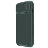 Nillkin Textured S Case iPhone 14 Pro Max pansret cover med kamera cover mørkegrøn