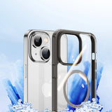 Dux Ducis Clin2-foder for iPhone 14 Plus Magnetisk cover MagSafe grå