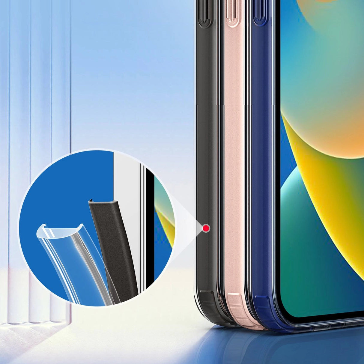 Dux Ducis Clin2-foder for iPhone 14 Plus Magnetisk cover MagSafe grå