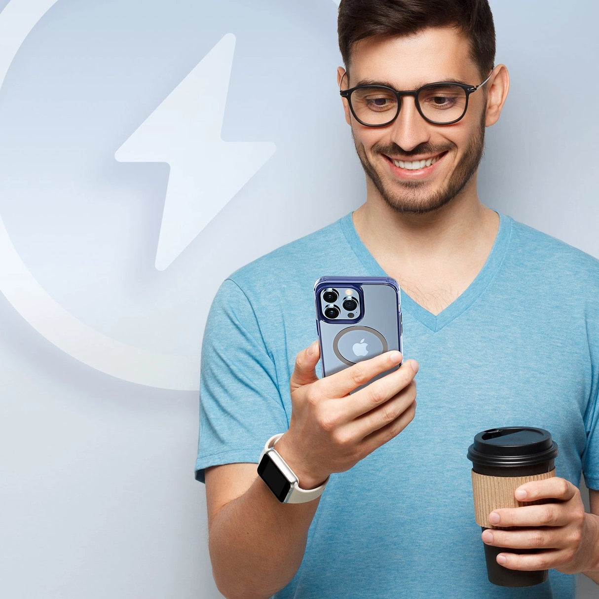 Dux Ducis Clin2 sag til iPhone 14 Pro magnetisk MagSafe cover blå